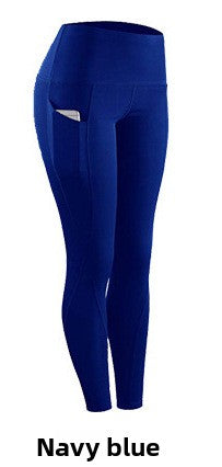 Leggings de yoga de cintura alta con bolsillos
