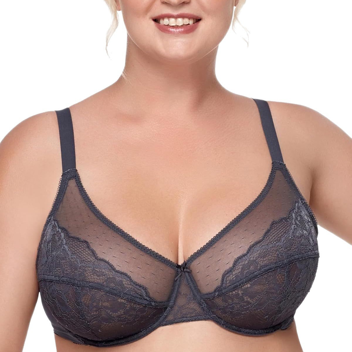 Sostén minimizador de cobertura completa con varilla para mujer