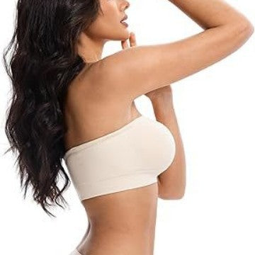Sostén push-up sin tirantes, sin costuras y sin aros