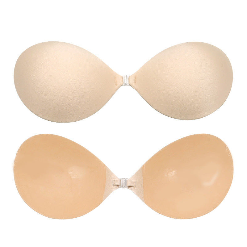 Sujetador sin tirantes push-up de silicona sin costuras