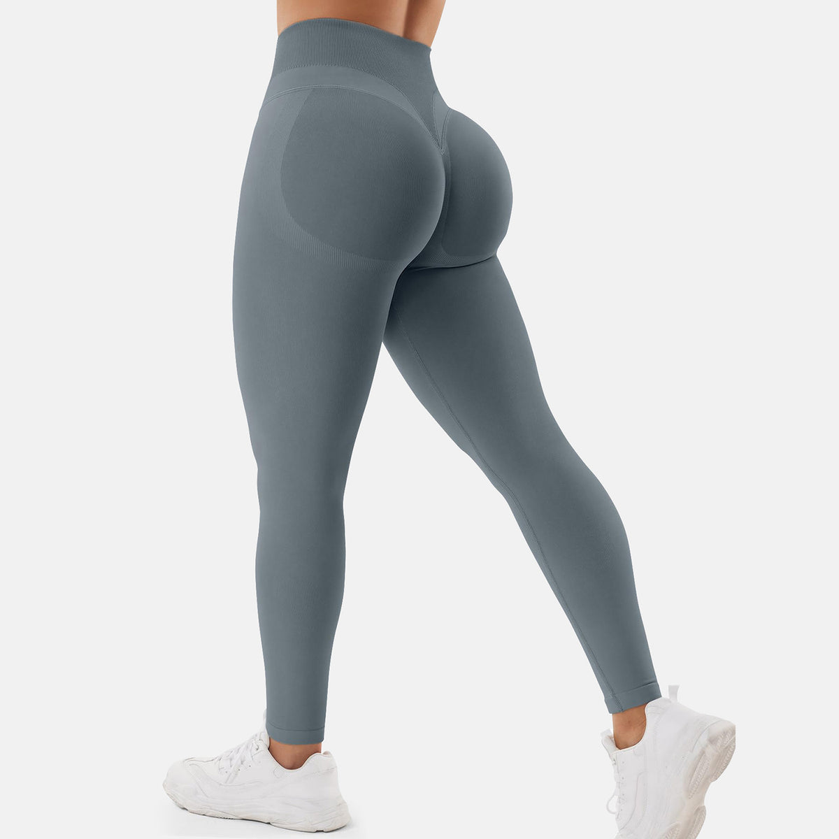 Leggings de yoga sin costuras de talle alto