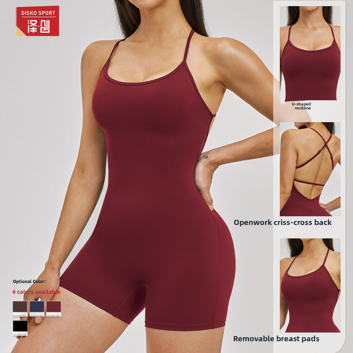 Mono deportivo para mujer con tirantes
