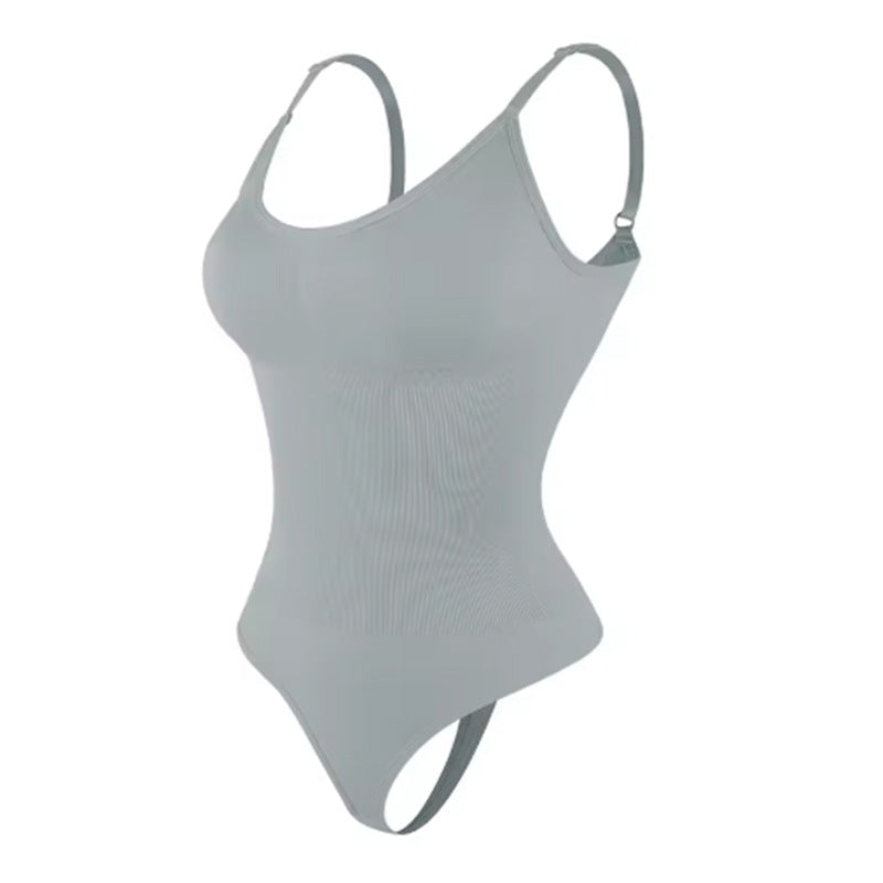 Body sin espalda, ajustable y sin costuras