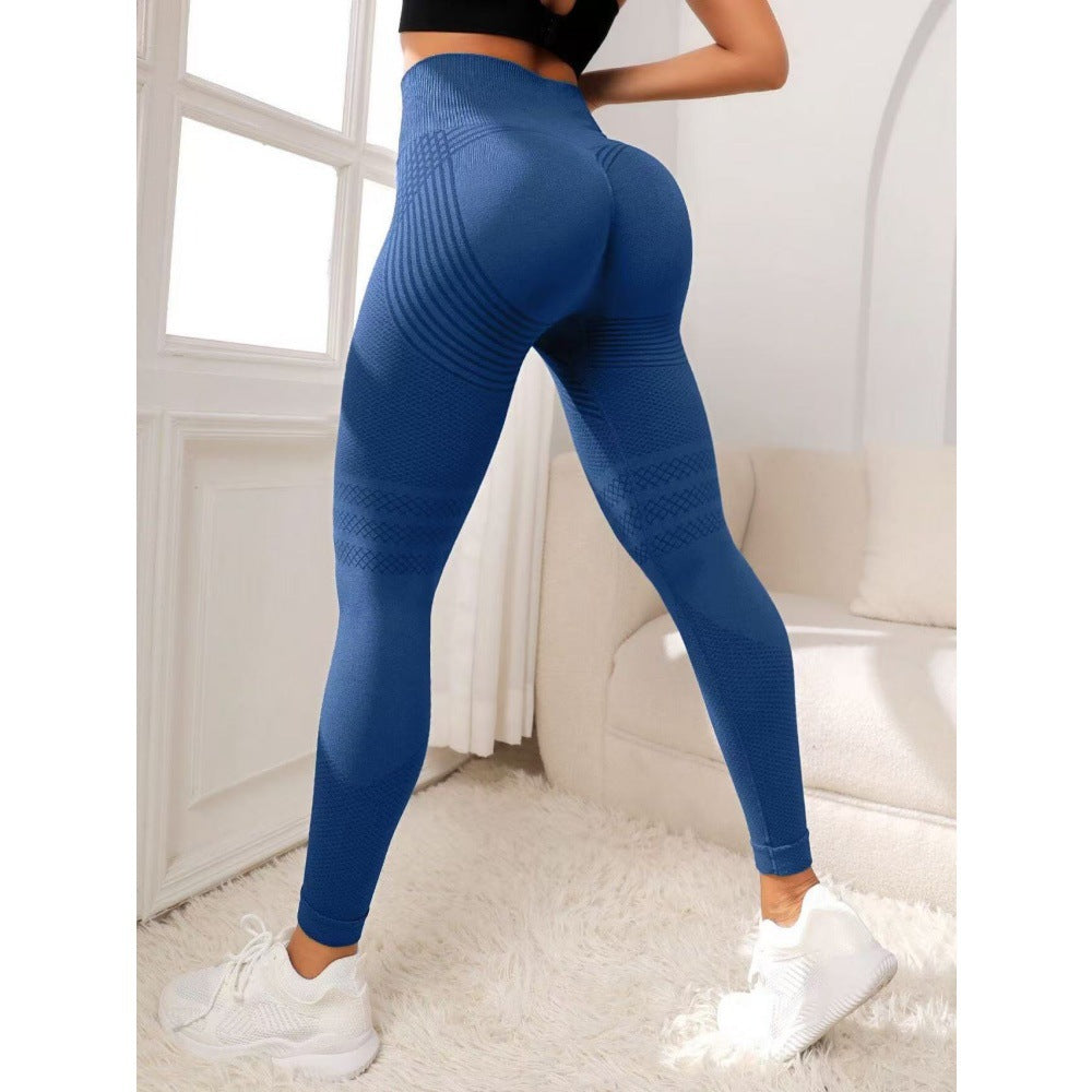 Leggings de yoga de tiro alto sin costuras